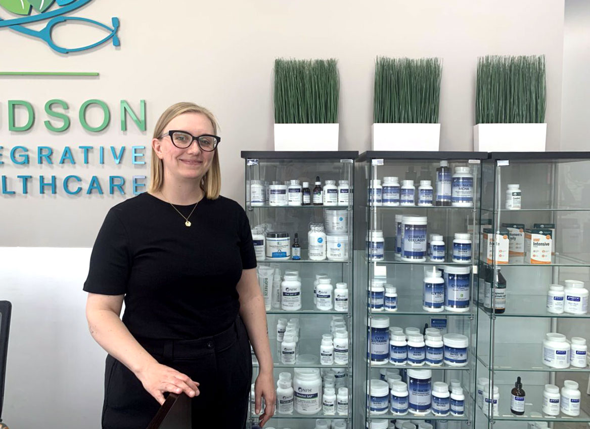 Dr. Madeleine Celebrating 1 Year at HIH